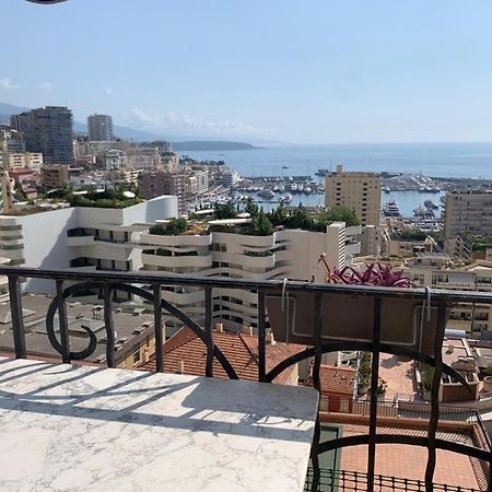Plein Coeur De Monaco, A 300 Metres A Pied Du Port De Monaco, 4 Pieces Dans Des Escaliers Vue Mer Exceptionnelle Dış mekan fotoğraf