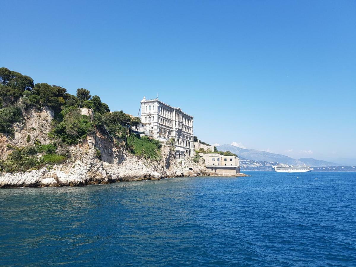 Plein Coeur De Monaco, A 300 Metres A Pied Du Port De Monaco, 4 Pieces Dans Des Escaliers Vue Mer Exceptionnelle Dış mekan fotoğraf